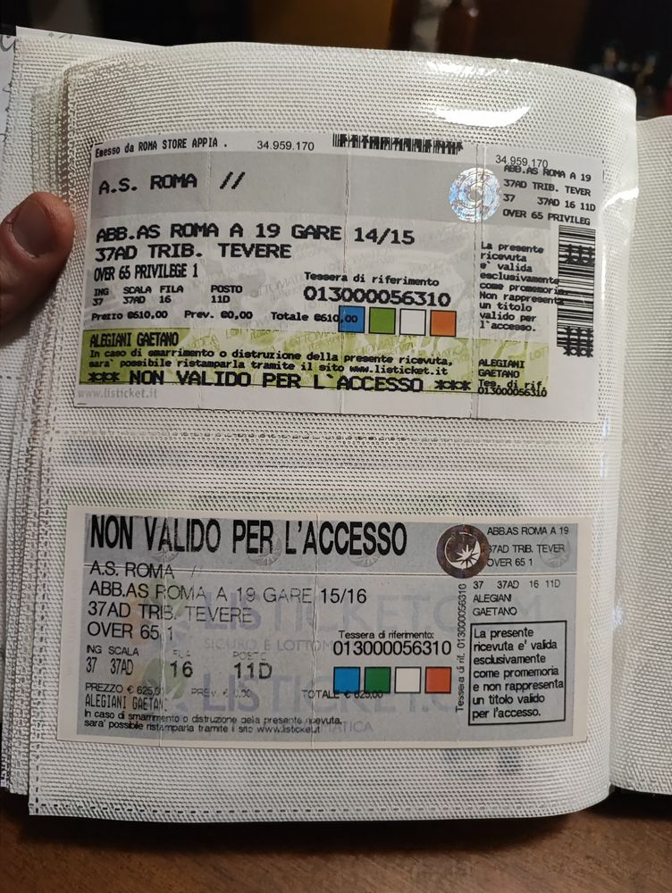 As Roma Gallery Image - La gallery dell'abbonato da 60 anni