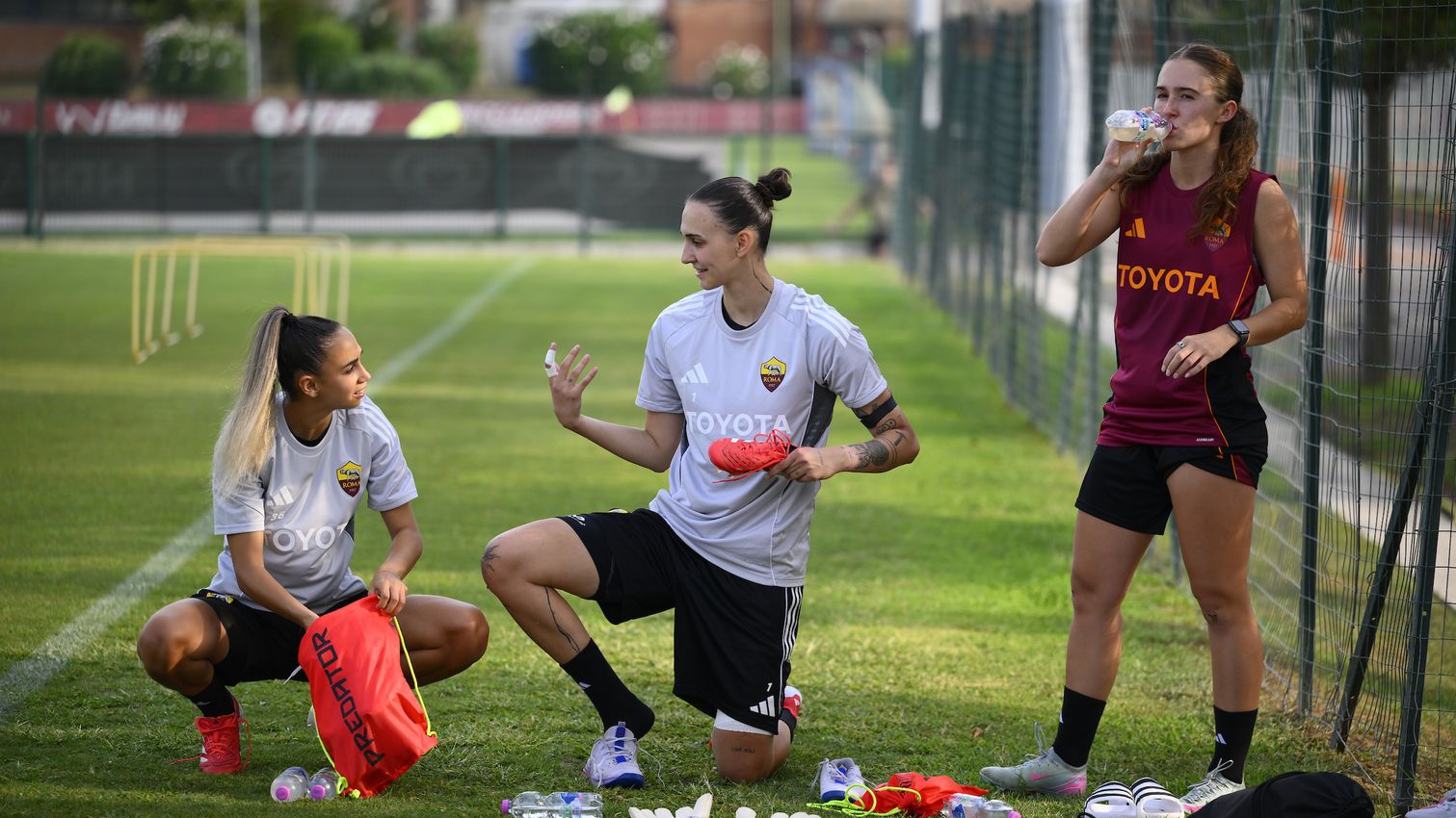 As Roma Gallery Image - Femminile: primo allenamento
