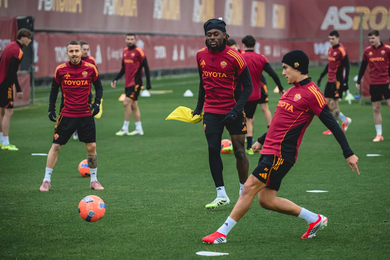 As Roma Gallery Image - Allenamento 8/01