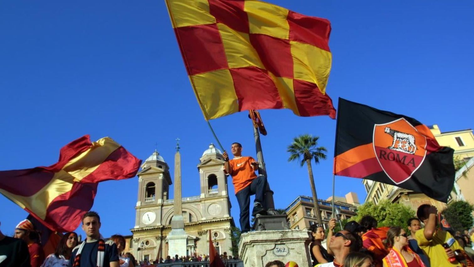 As Roma Gallery Image - 17 giugno 2001: la festa in 20 immagini straordinarie