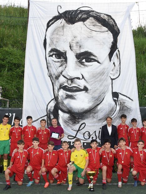 AS Roma at finals of Giacomo Losi Memorial: Alberto De Rossi pays tribute