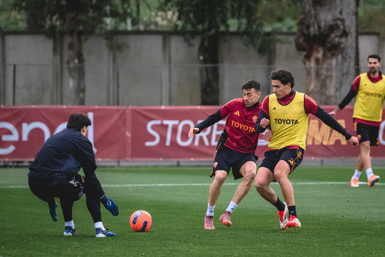 As Roma Gallery Image - Allenamento 8/01