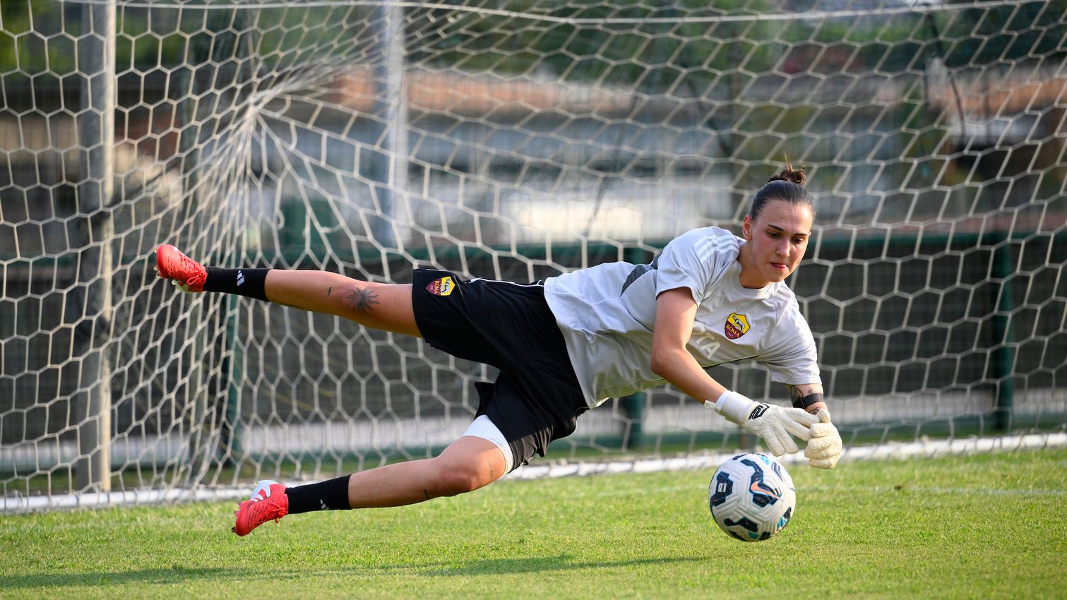 As Roma Gallery Image - Femminile: primo allenamento