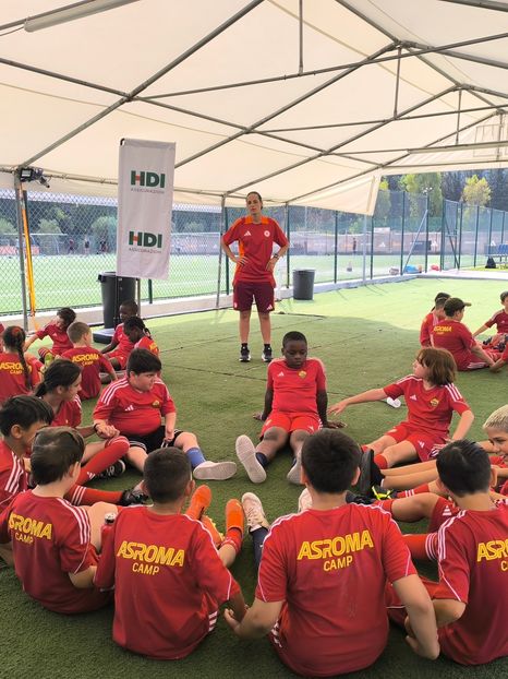 First week of the AS Roma Sustainability Social Camps for children in fragile conditions concludes