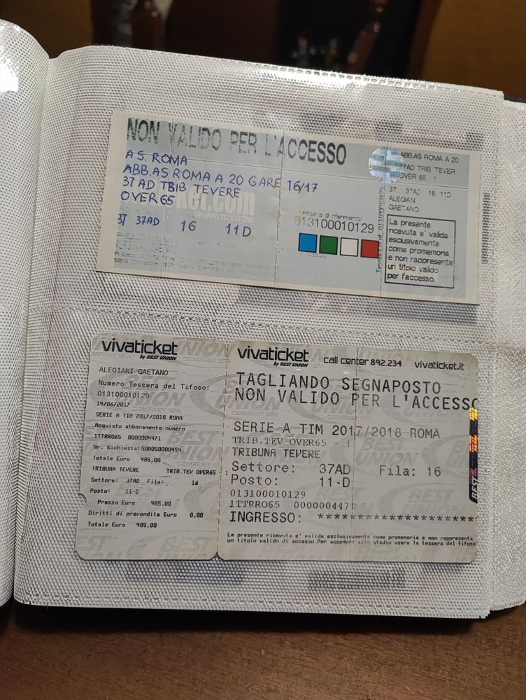 As Roma Gallery Image - La gallery dell'abbonato da 60 anni