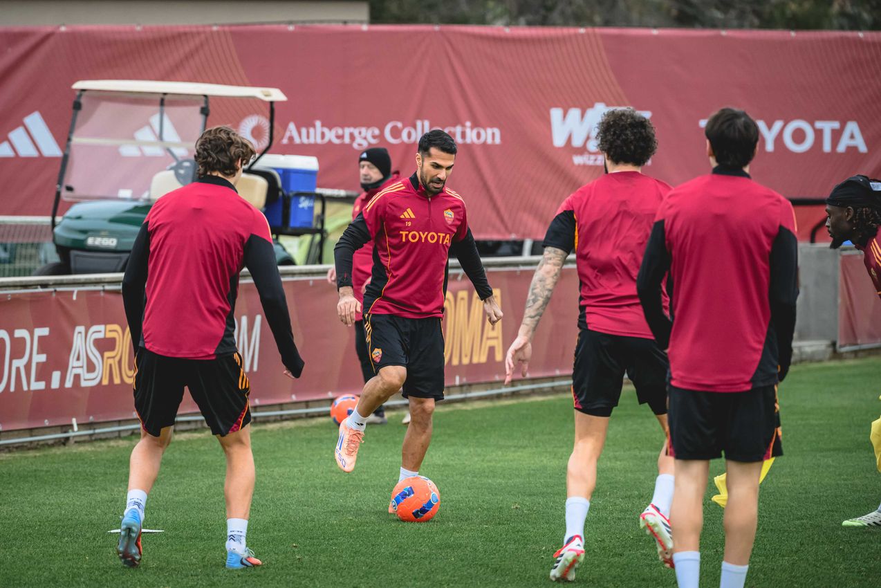 As Roma Gallery Image - Allenamento 8/01
