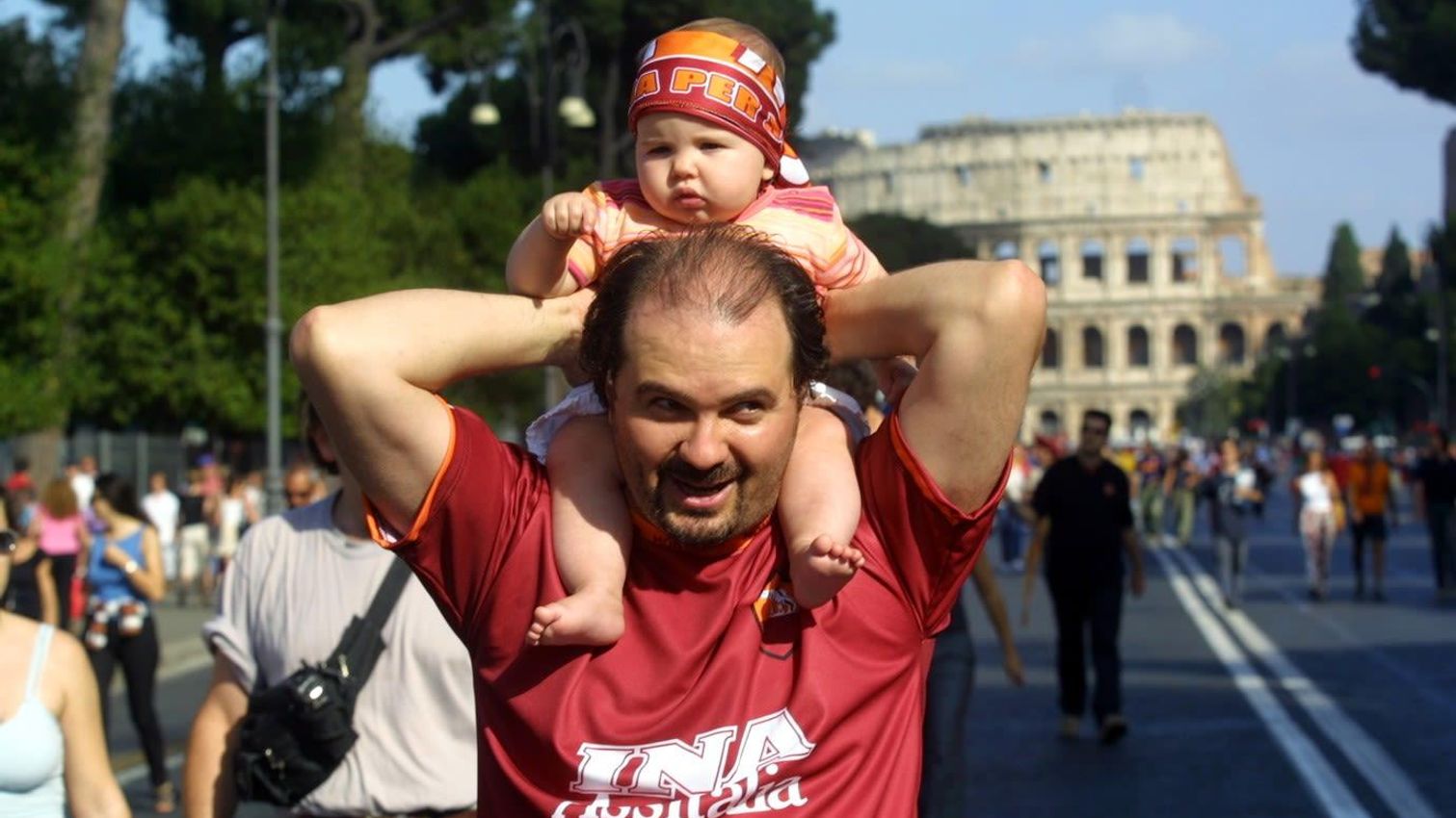 As Roma Gallery Image - 17 giugno 2001: la festa in 20 immagini straordinarie