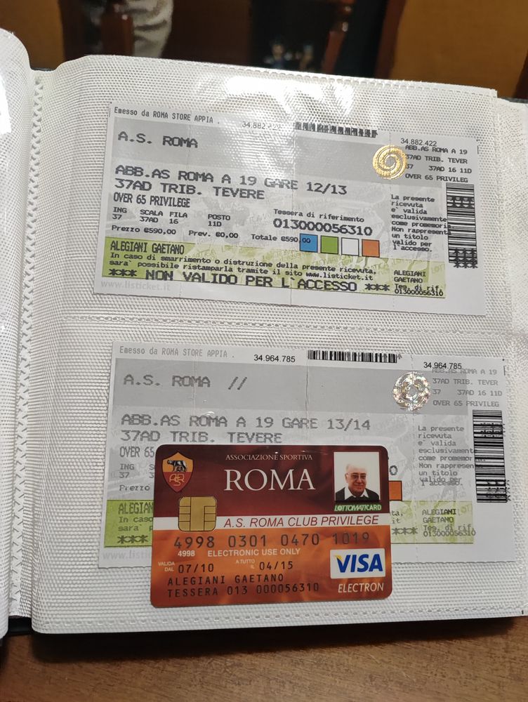 As Roma Gallery Image - La gallery dell'abbonato da 60 anni