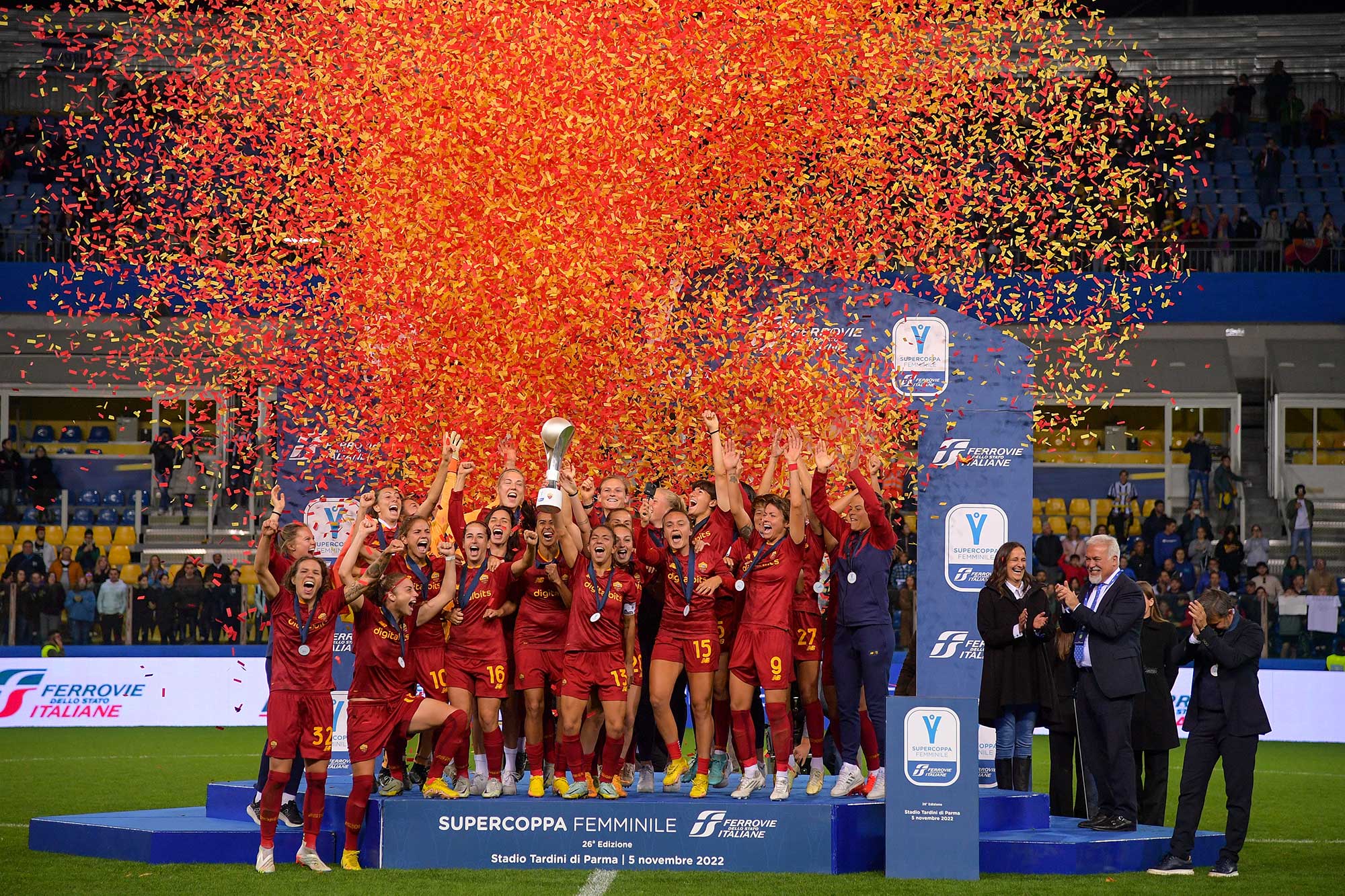 AS Roma Femminile Supercoppa Italiana 2022