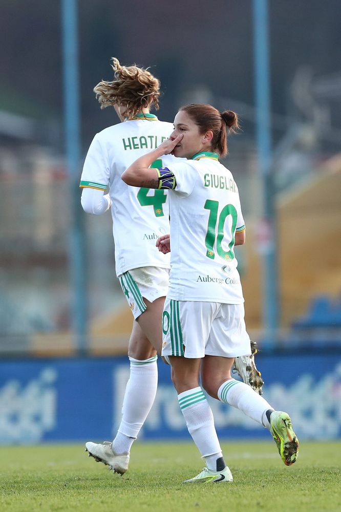 â during the Coppa Italia Women match between FC Lumezzane Women and AS Roma Women at Stadio Tullio Saleri on December 21, 2025 in Lumezzane, Italy. (Photo by AS Roma/AS Roma via Getty Images)