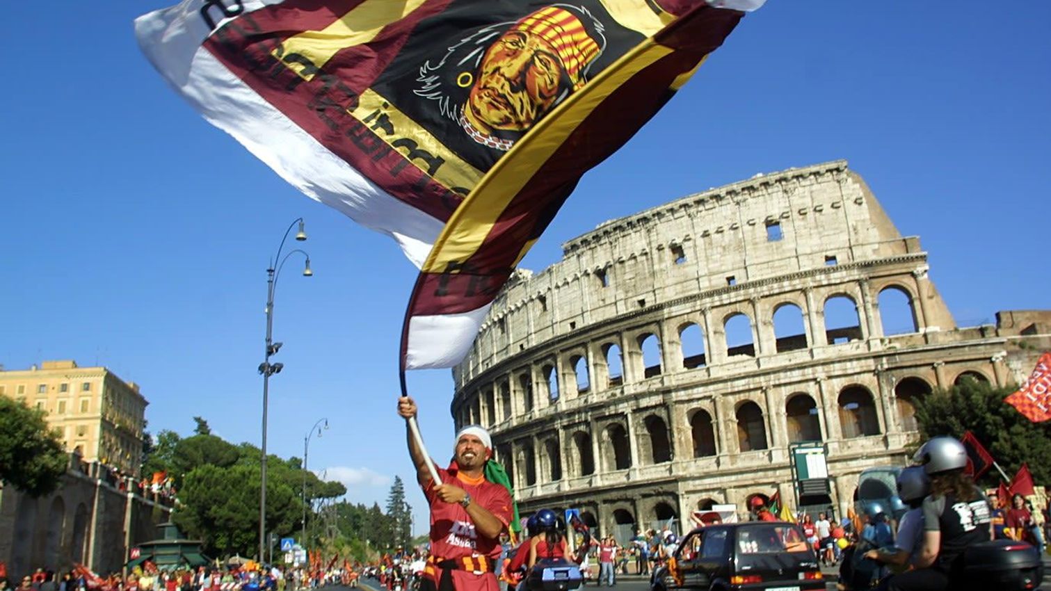 As Roma Gallery Image - 17 giugno 2001: la festa in 20 immagini straordinarie