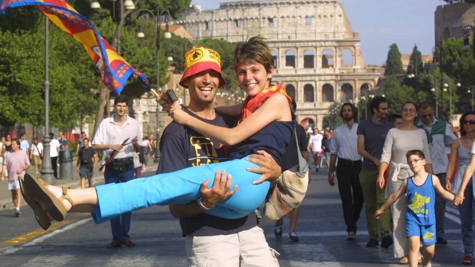 As Roma Gallery Image - 17 giugno 2001: la festa in 20 immagini straordinarie