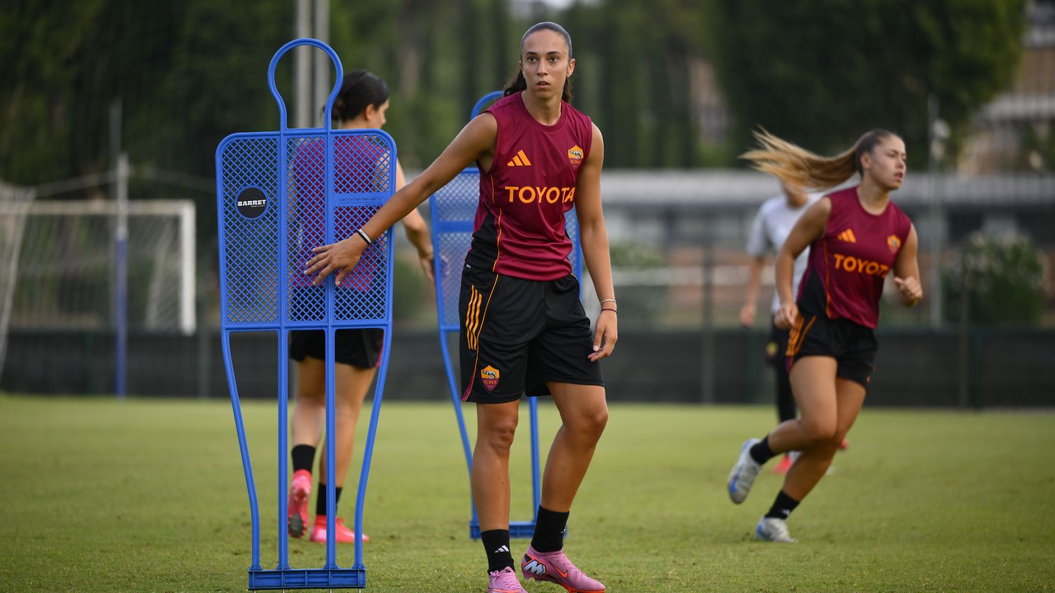 As Roma Gallery Image - Femminile: primo allenamento