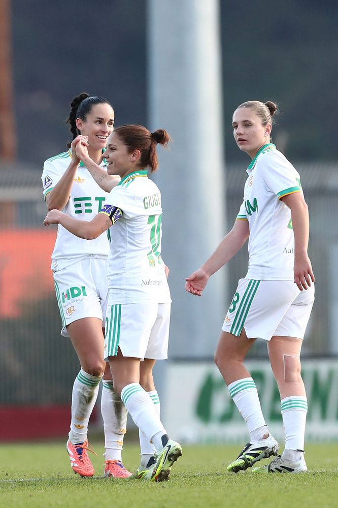 â during the Coppa Italia Women match between FC Lumezzane Women and AS Roma Women at Stadio Tullio Saleri on December 21, 2025 in Lumezzane, Italy. (Photo by AS Roma/AS Roma via Getty Images)